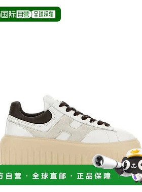 HOGAN 女士运动鞋 HXW6450FE91UIT0 AW2025 白色 Hogan H-Stripes