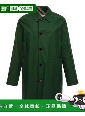 BURBERRY 男士外套 8080655 AW2024 绿色 Medium reversible coat