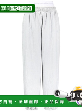 1h可退 ALEXANDER WANG 女士休闲裤 1WC1244661 SS2024 灰色卫裤