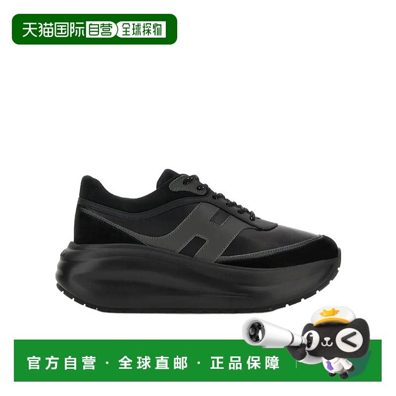 1h可退 HOGAN 女士运动鞋 HXW6960FW10UKV246L AW2025 黑色