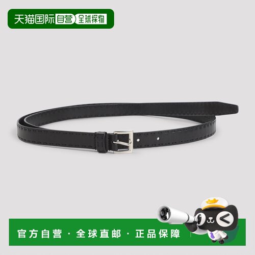 PRADA 女士腰带 1CC7322ZQ4F0002 AW2026 黑色 Prada Leather Bel