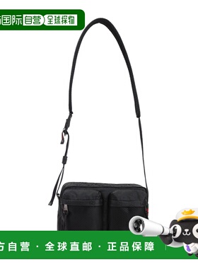 GUCCI 男士斜挎包 834475FAD761047 AW2025 黑色 Nexus 小号斜挎