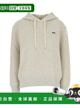 1h可退 潮奢 AUTRY 女士 Main Wom 混纺浅灰色棉质运动衫 HOPWA2J