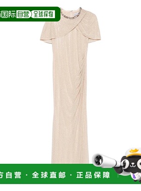 1h可退 SELF-PORTRAIT 女士连衣裙 RS26502XCHCHAMP SS2026长裙