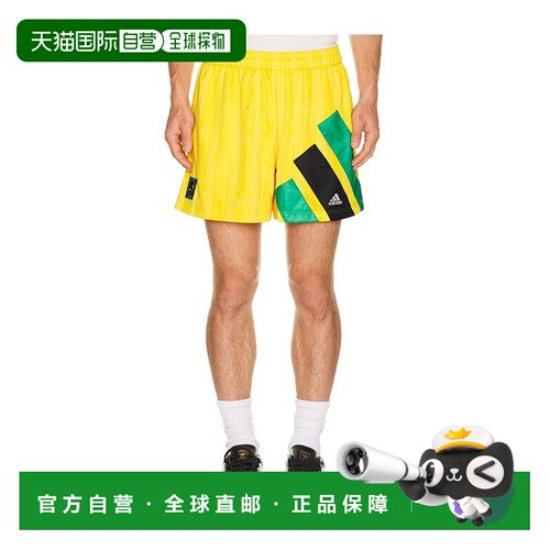 Adidas/x Brain Dead x Disney Football男士短裤