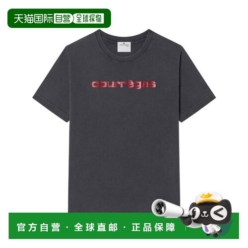香港直邮COURREGES 男士T恤 125JTS008JS0109B168【付后1h可退】