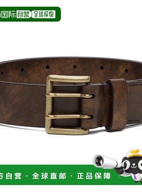 1h可退 潮奢 AURALEE 女士 棕色 Two-Hole Buckle 腰带 A25AB02RP