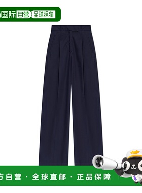 A.P.C. 女士休闲裤 COGWIF08493IAK AW2025 深蓝色 VERONICA PLEA