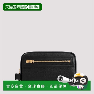 1h可退 TOM FORD 男士化妆包 Y0301LCL213GNAA AW2026 黑色
