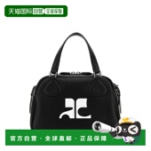 黑色皮革手袋 1h可退 PERGSA062C 女士 Reedition 潮奢 Courreges