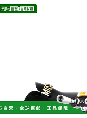 1h可退 MOSCHINO 男士凉鞋 MB10162G0NGA0000 AW2025 黑色