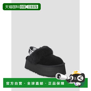 UGG 女士凉鞋 1113474BLK AW2025 黑色 圆头松紧厚底鞋拖鞋