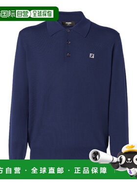 1h可退 FENDI 男士T恤 FZC167AU84F0QA2 CO 蓝色