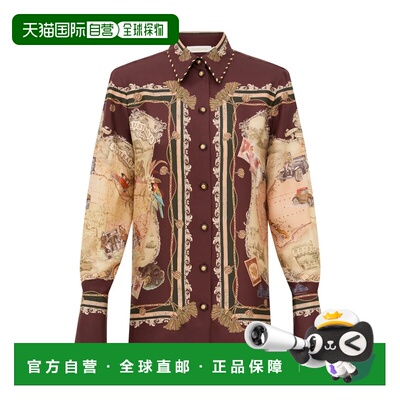 ZIMMERMANN 男士衬衫 0901TF261PLUM AW2026 花色【付后1h可退】