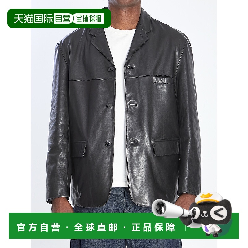1h可退 LEMAIRE 男士西服 OW1184LL0142BK999 AW2025 黑色