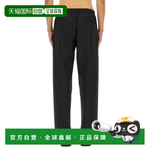 HERNO 男士休闲裤 PT00067UL12846S9300 AW2025 黑色