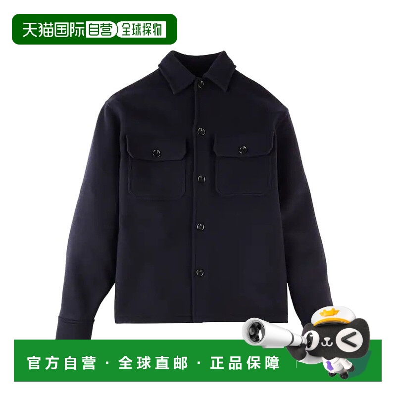 1h可退 HOGAN 男士外套 KJM04512070WNDU807 AW2025 黑色 衬衫夹
