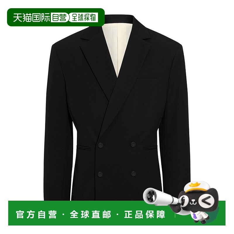 1h可退 JACQUEMUS 男士西服 255JA0611541990 SS2025 黑色外套