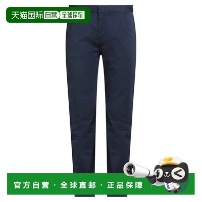 Orlebar Brown 男士 斜纹棉布裤 blue蓝色 舒适时尚休闲裤