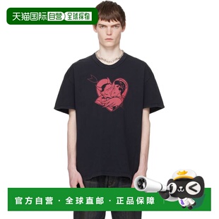 1h可退 潮奢 Our Legacy 男士 黑色 Loose T恤 M2266LLStoryPrint