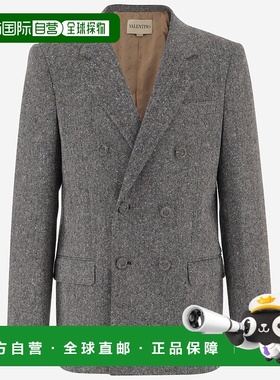 VALENTINO 男士夹克 7V0CEJ25B4K0AN AW2025 白色