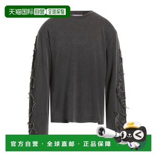 1h可退 潮奢 Acne Studios 艾克妮 男士 T恤 grey灰色 舒适时尚