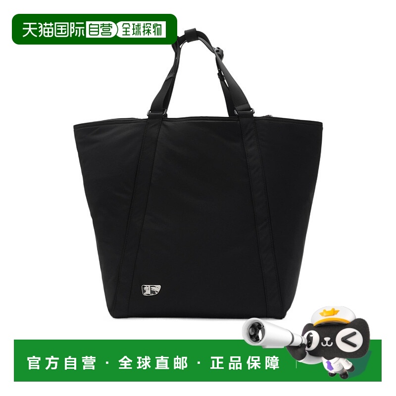 1h可退 BURBERRY 男士手提包 80981181 AW2024 黑色 盾牌 手提包