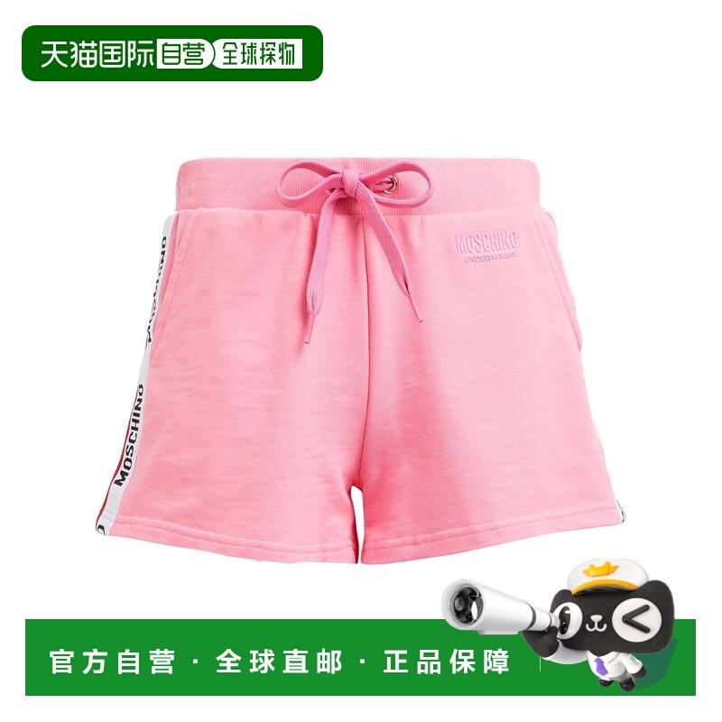 潮奢 Moschino 莫斯奇诺 女士 短裤 pink粉色 舒适时尚,女装/女士精品,休闲裤,淘宝优惠券,粉丝福利购,淘宝优惠卷