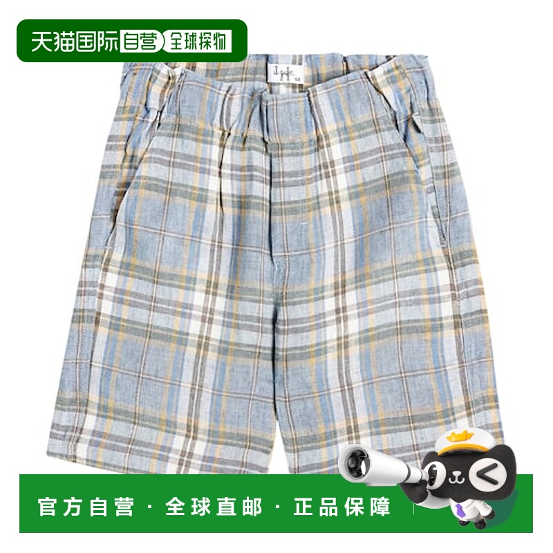 1h可退 潮奢 il gufo 女童 百慕大短裤童装 blue蓝色 舒适时尚