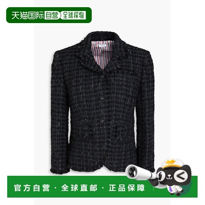 1h可退 潮奢 Thom Browne 汤姆 布朗 女士 花呢夹克 FBC010T07669