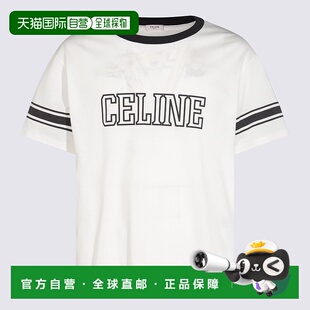 SS2025 CELINE RX02N671Q01QF T恤 白色 男士
