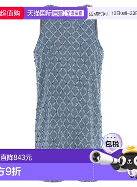 PINKO 女士连衣裙 106245A32NPJE SS2026 浅蓝色 'Amorino' dress