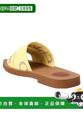 CHLOÉ 女士凉鞋 C23U188EF9V0 SS2025 黄色 CHLOÉ WOODY slippers