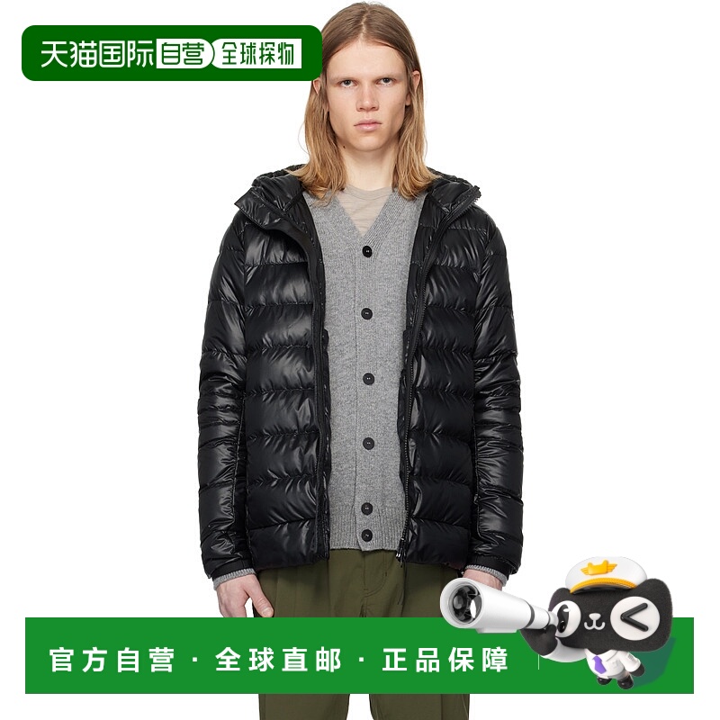 1h可退 潮奢 Canada Goose 加拿大鹅 男士 黑色黑标系列 Crofton