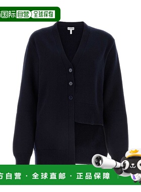 LOEWE 女士针织毛衣 S359Y16K61DARKNAVY SS2024 蓝色羊绒