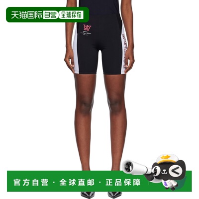 off-white 女士 黑色 & 白色 Tech Jer Serena 骑行短裤 OWCB05HF