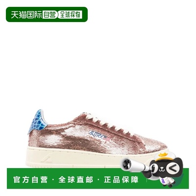 AUTRY 女士运动鞋 ADLWTI04 AW2025 灰色 系带运动鞋