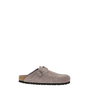 勃肯 birkenstock 潮奢 绒面革凉拖 BOSTON Sabot 女士 1h可退