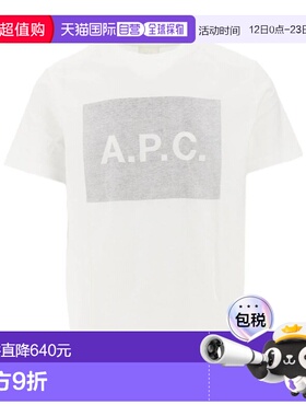 A.P.C. 男士T恤 COHBOH26558LAA SS2026 白色 T-Shirt