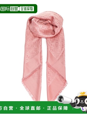 FENDI 女士围巾 FXT069AJW7F1TTU AW2025 粉红色 Scarf with mono