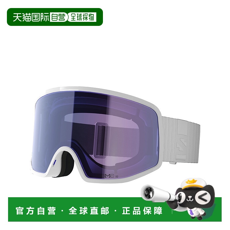 1h可退 SALOMON 户外护目镜 L47898300WHITEIB AW2025 紫色