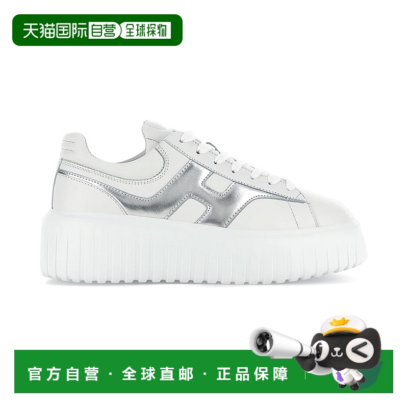 HOGAN H条纹运动鞋（意码）運動鞋HXW6450FE91NCS0351女厚底板鞋