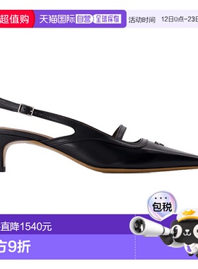 1h可退 潮奢 MAISON KITSUNE 女士 尖頭露跟高跟鞋 NW04305LR0006