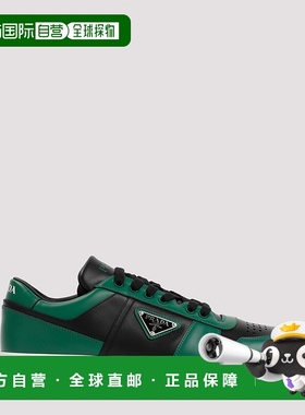 PRADA 男士运动鞋 2EE3643LKGF070E SS2024 黑色 LACE UP SHOES