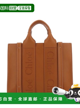 1h可退 CHLOÉ 女士手提包 CHC23US397I60247 CO 棕色 Brown leath
