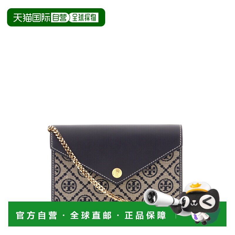 TORY BURCH 女士钱包 165016405 SS2026 花色 T MONOGRAM 信封链