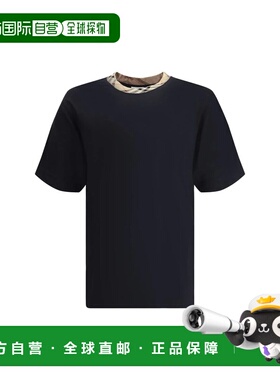 BURBERRY 男士T恤 8110101A1189 AW2025 黑色 Burberry T-Shirts
