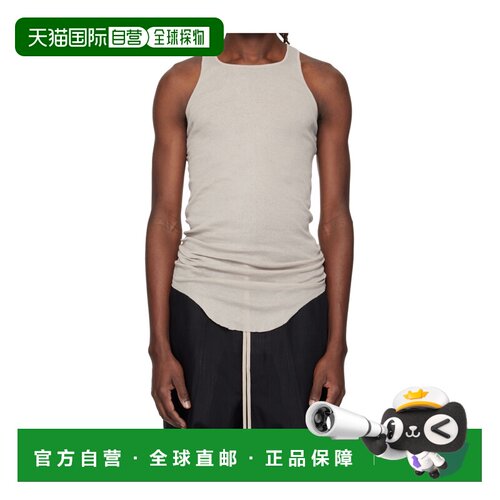 RICK OWENS 男士T恤 RU01F2150MR08 SS2026 花色 Temple 圆领背心