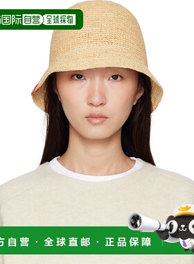 1h可退 潮奢 Staud 女士 驼色 Meyers Crochet 渔夫帽 M25S2002CR