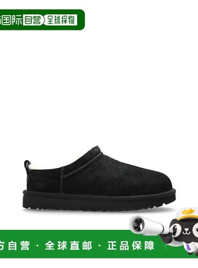 UGG 女士雪地靴 11738910BLK CO 黑色 Classic Micro slides